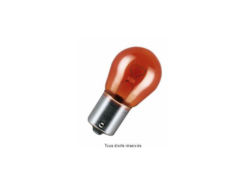 Stop 1 Fil - 12v 21w Orange Ba15s Livraison 1 paquet de 10 pcs0