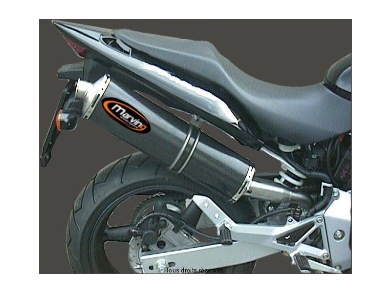 Sil. SUPERLINE HORNET 600 Homologué Big Oval Carbone 0