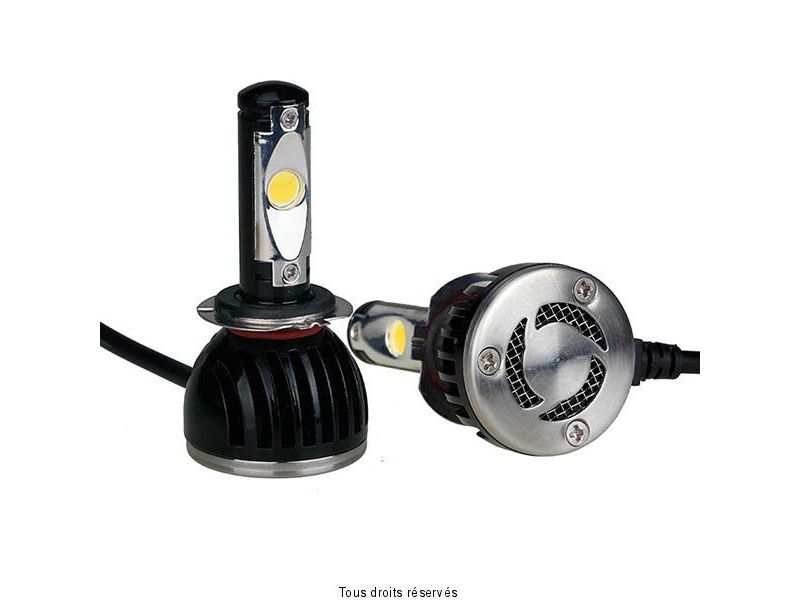 Projecteur H7 LED  + ballast vendu a l unité 24w - 2200 Lumens 4