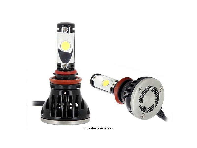 Projecteur H11 LED  + ballast vendu a l unité 24w - 2200 Lumens2