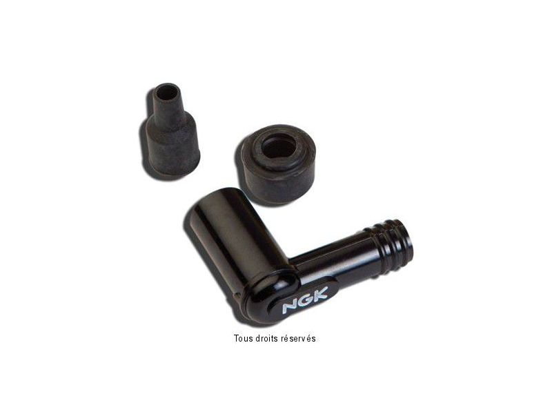 Capuchon Antiparasite Ø14mm Avec Douille Antiparasite Coudé 90°0