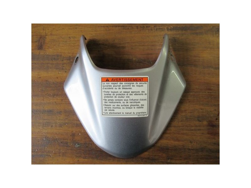 Couvre réservoir gris métallisé Suzuki GW 250 (F) Inazuma 2013-2017 (44191-48H00)