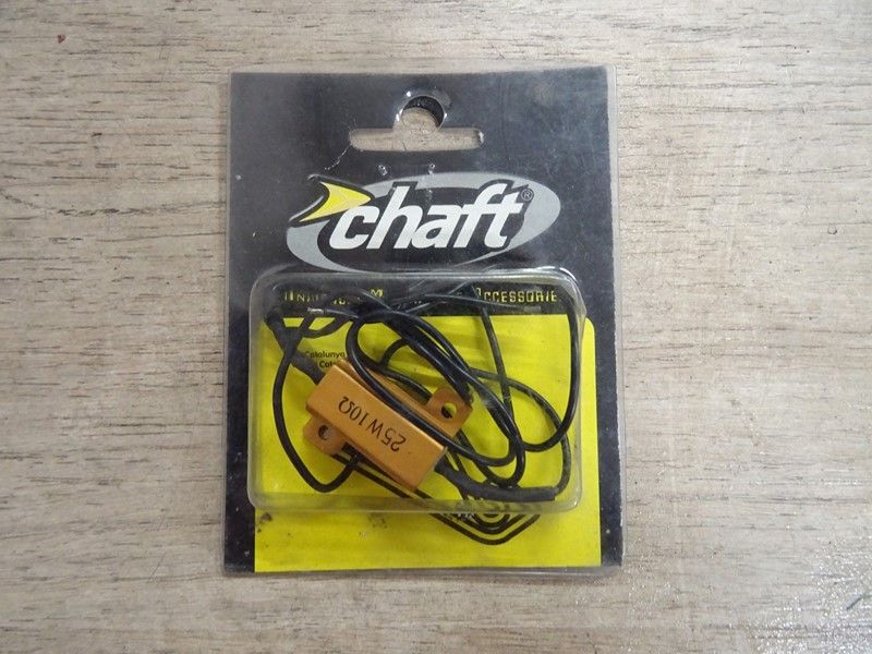 kit de résistance alu pour clignotants de moto grosse cylindrée CHAFT