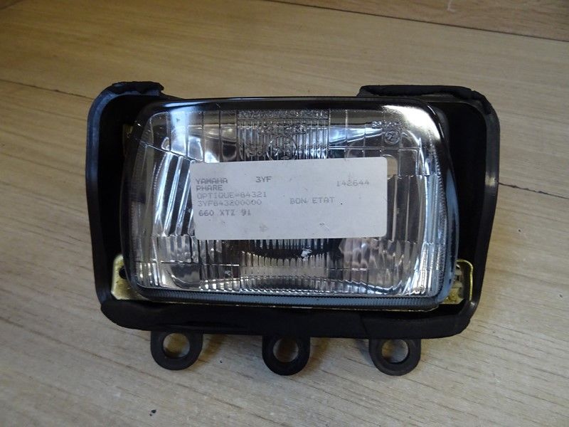Optique phare avant Yamaha 
660 XTZ type 3YF 1991/1996