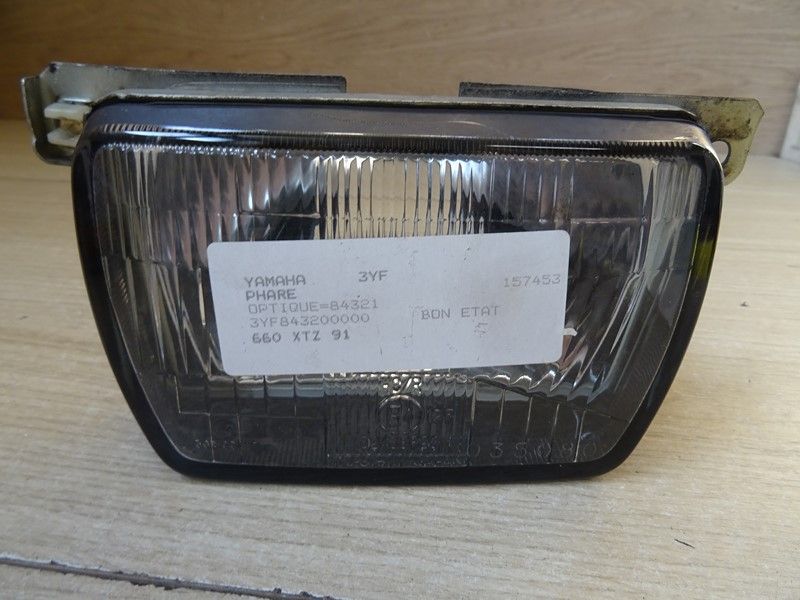 Optique phare avant Yamaha 
660 XTZ type 3YF 1991/1996
