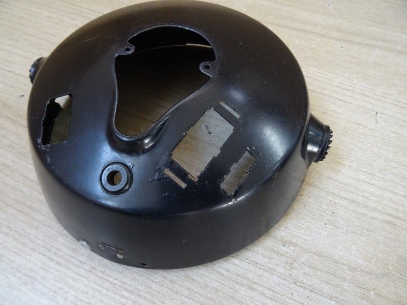 Cuvelage d'optique phare avant Moto guzzi V7 Sport type VK 1972/1974