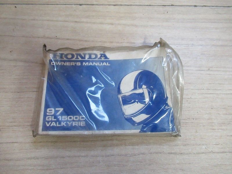 Manuel du propriétaire HONDA GL 1500 F6C Valkyrie SC34 1997/2002