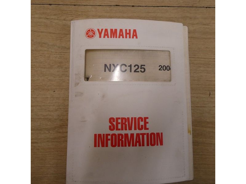 Manuel technique d'atelier Yamaha NXC 125 2004