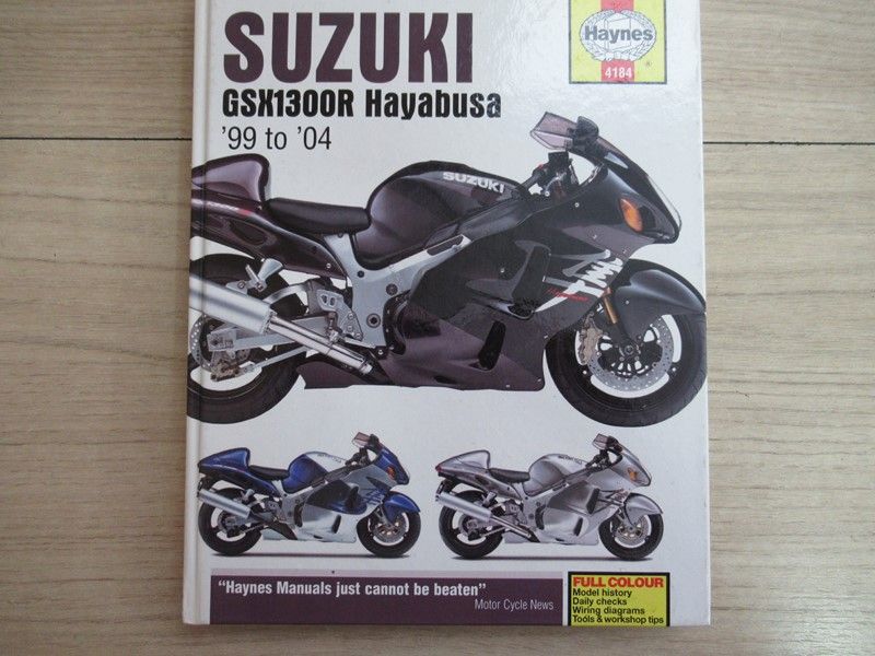 Manuel de réparation Suzuki GSXR 1300 Hayabusa 1999-2004