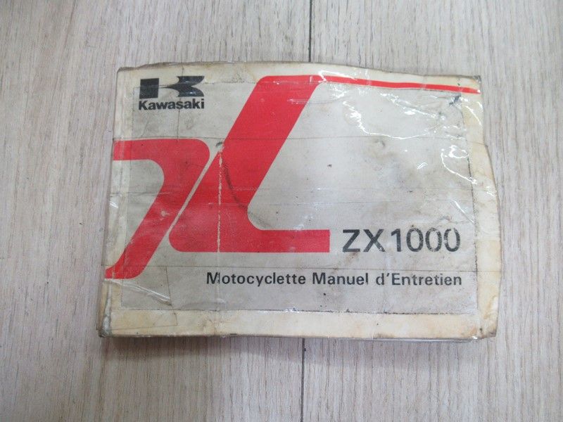 Manuel d'entretien Kawasaki GPZ 1000 RX 1986-1988