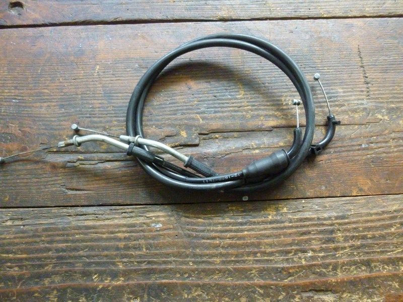 Jeu de deux câbles de gaz Kawasaki ZX12R 2002-2005