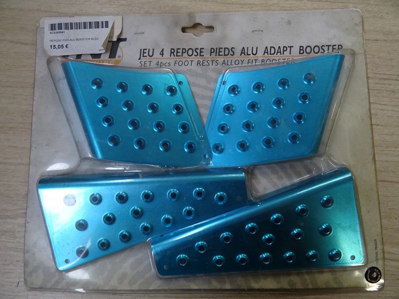Set de repose pieds MBK 50cc Booster
