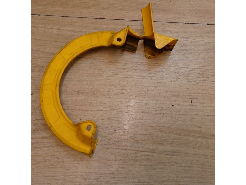 Protège disque avant jaune Yamaha 125 DTLC 1HR 1984 à 1988