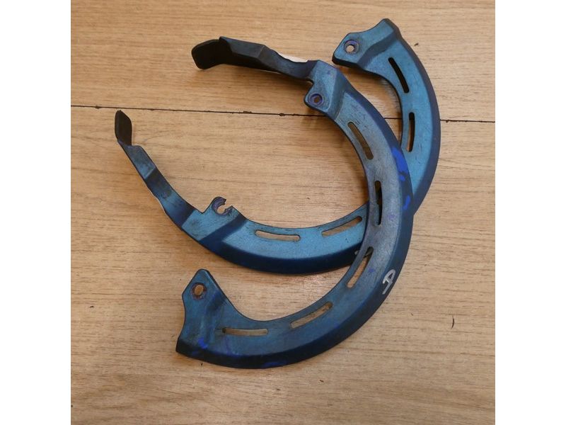 Jeu de protèges disques avants gauche et droit Yamaha 750 XTZ 3LD 1989 à 1995