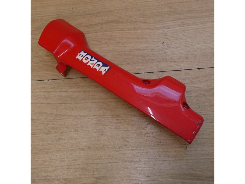 Protège fourreau droit rouge Honda NX 650 Dominator RD02 1988 à 1994