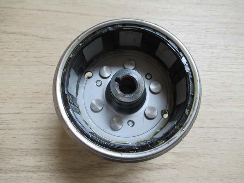 Rotor et roue libre de démarrage Honda CB125 Twin 1982-1988