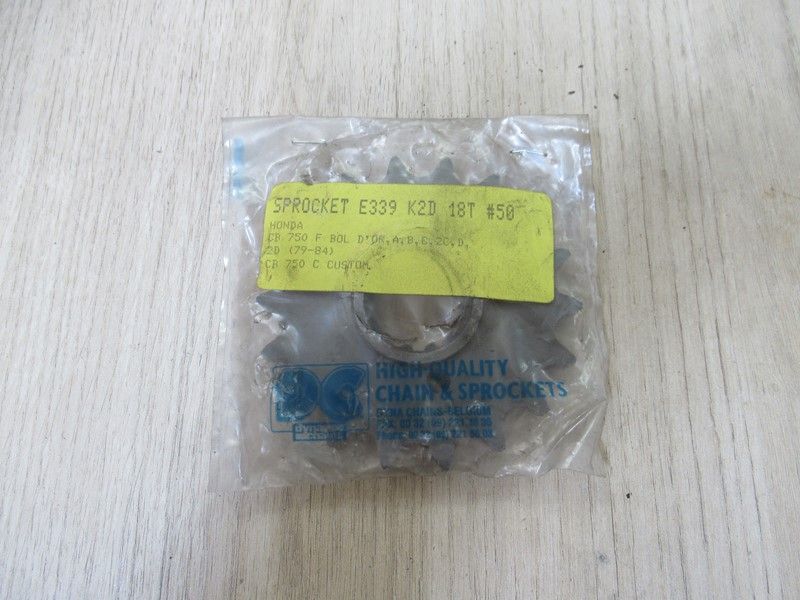 Pignon sortie de boite 18 dents Honda CB 750 Bol d'Or 1979-1984