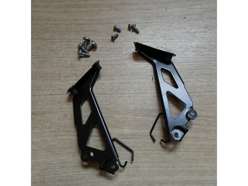 Kit de montage de pare brise Triumph 1200 Scrambler à partir de 2019