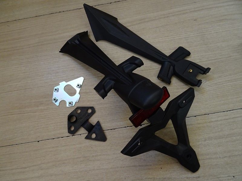 Support de plaque Triumph 660 765 Street Triple 2017/2019