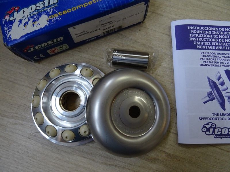 Kit variateur J. Costa complet Honda PCX125 2012/2019
