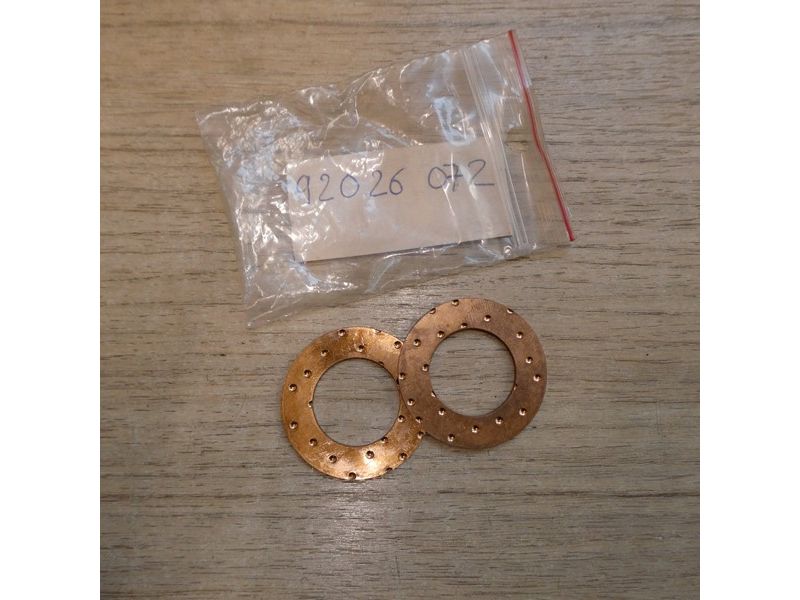 Rondelles de calage de bielle Kawasaki 125 KX, 250 KX 1974 à 1979