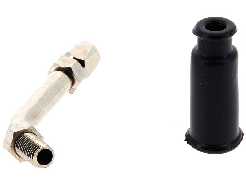 Coude de carburateur complet Bihr type Dellorto SHA Ø15mm