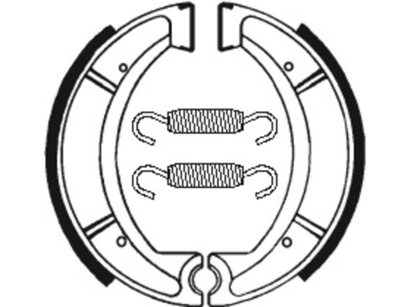 Mâchoires de frein TECNIUM Scooter/Street/Off-Road organique - BA037