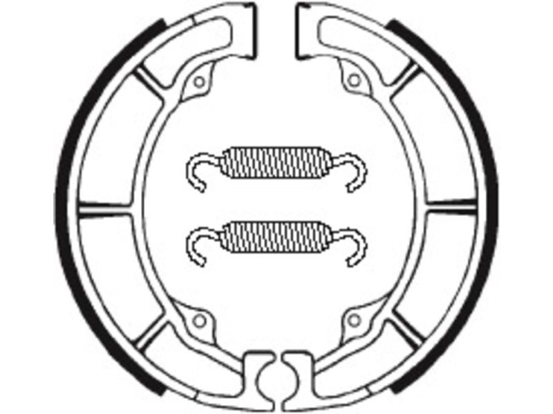 Mâchoires de frein TECNIUM Quad organique - BA110
