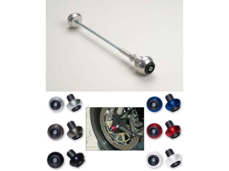 CRASH BALL ARRIERE POUR BMW S1000RR 09-10 NOIR