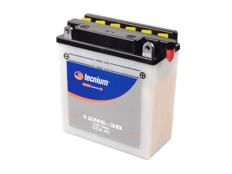 Batterie TECNIUM conventionnelle avec pack acide - 12N5-3B