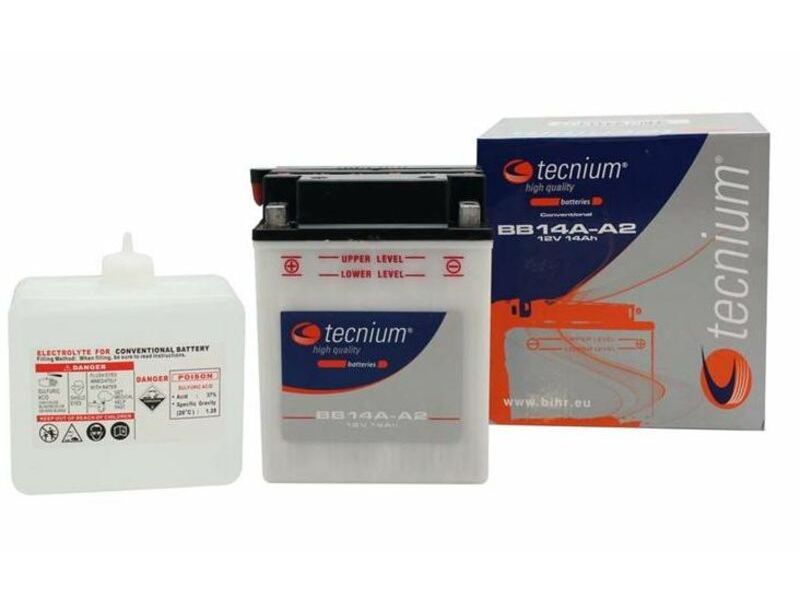 Batterie TECNIUM conventionnelle avec pack acide - BB10L-B2