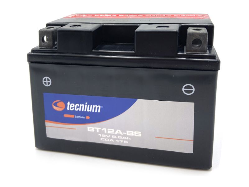 Batterie TECNIUM sans entretien avec pack acide - BT12A-BS