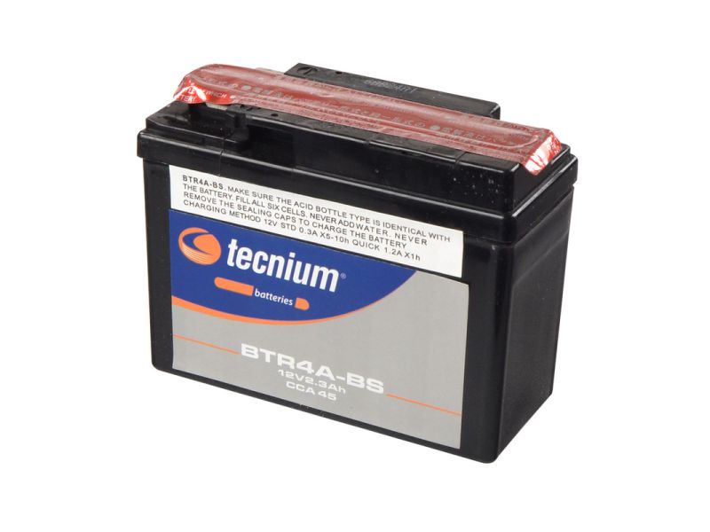 Batterie TECNIUM sans entretien avec pack acide - BTR4A-BS
