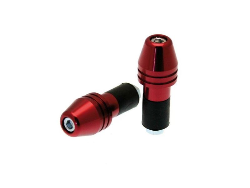 Embouts de guidon BIHR Rocket Ø18mm rouge