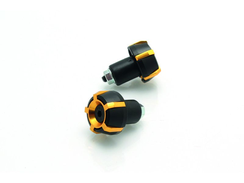 Embouts de guidon V PARTS Spark Ø18mm Noir/Or