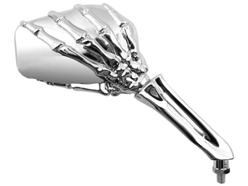 Rétroviseur V PARTS Skeleton droit universel M10 - chromé
