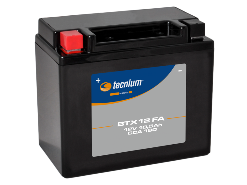 Batterie TECNIUM sans entretien activé usine - BTX12