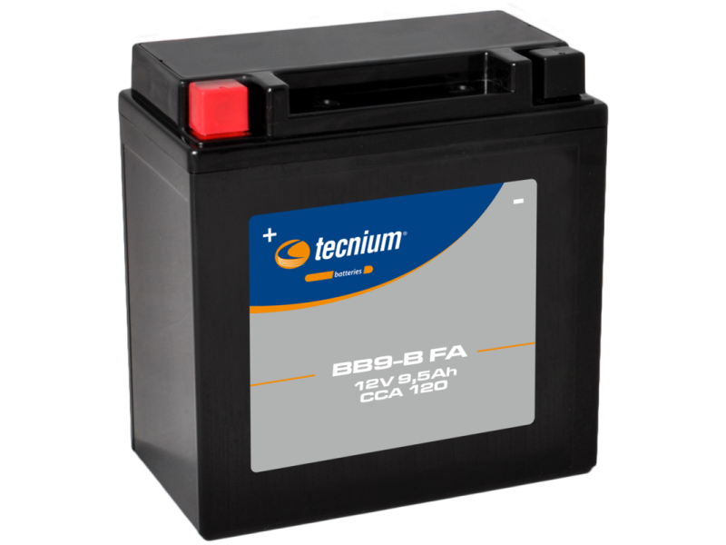 Batterie TECNIUM sans entretien activé usine - BB9-B