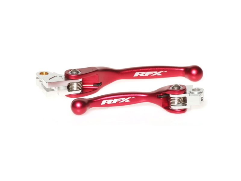 Ensemble de leviers flexibles forgés RFX Race (Rouge)
