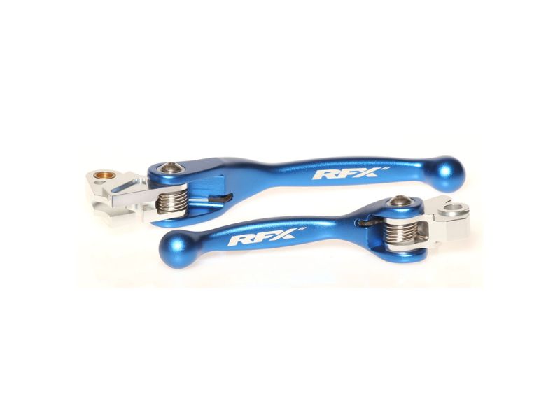Ensemble de leviers flexibles forgés RFX Race (Bleu)