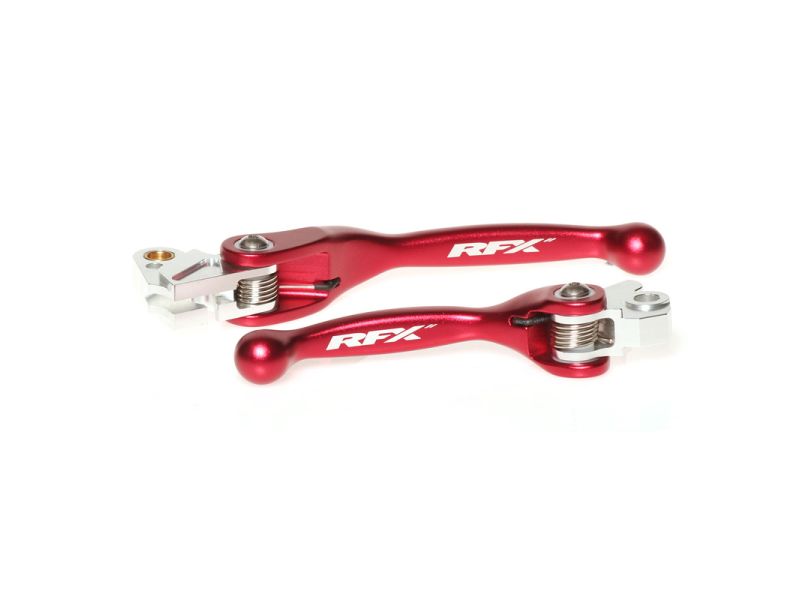 Ensemble de leviers flexibles forgés RFX Race (Rouge)