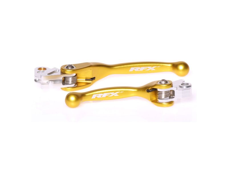 Ensemble de leviers flexibles forgés RFX Race (Jaune)