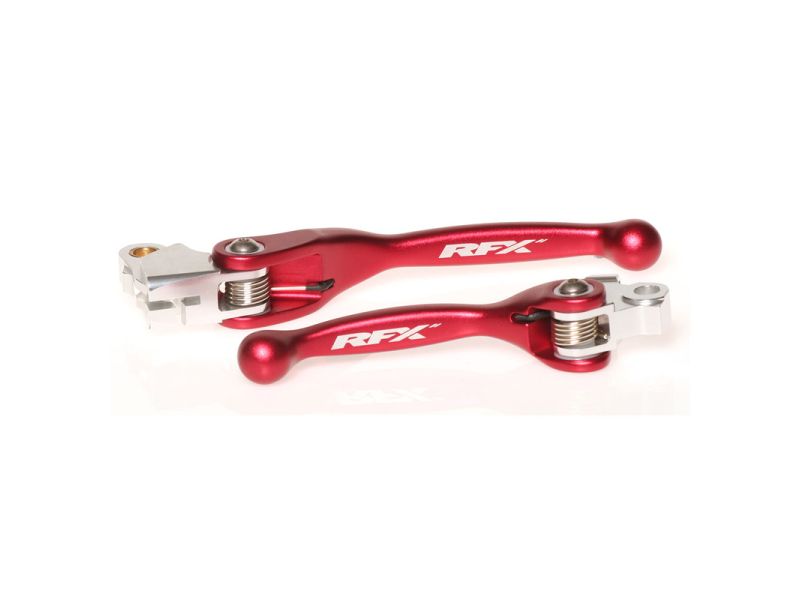 Ensemble de leviers flexibles forgés RFX Race (Rouge)