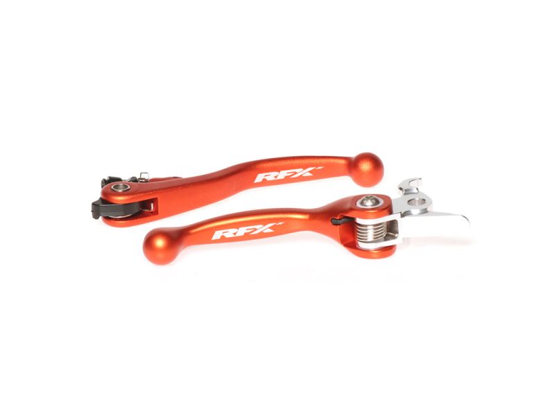 Ensemble de leviers flexibles forgés RFX Race (Orange) - KTM Divers freins Brembo / embrayages Magura