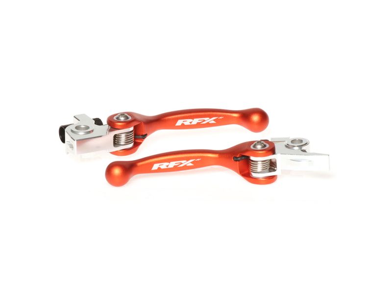 Ensemble de leviers flexibles forgés RFX Race (Orange)