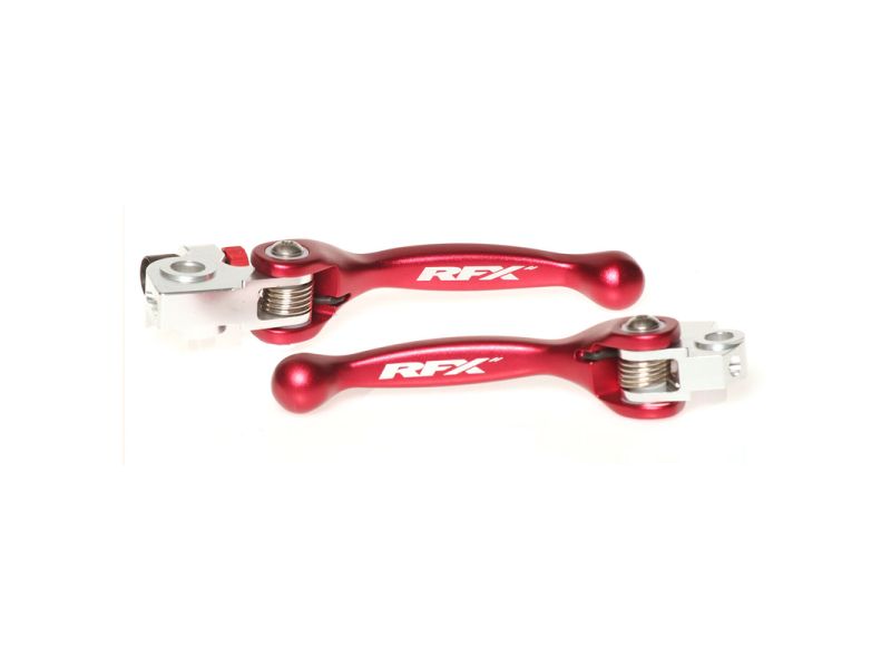 Jeu de leviers flexibles forgés RFX Race (Rouge) AJP Trials Tous les modèles (Mais pas Sherco)