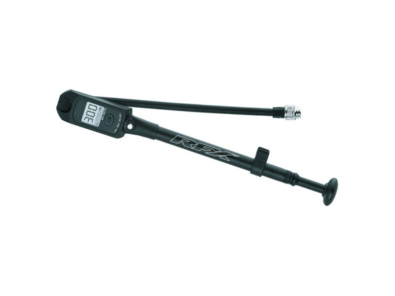 Pompe/jauge de réglage du ressort pneumatique de la fourche digitale RFX Pro Series (Jauge numérique 0-300 Psi)
