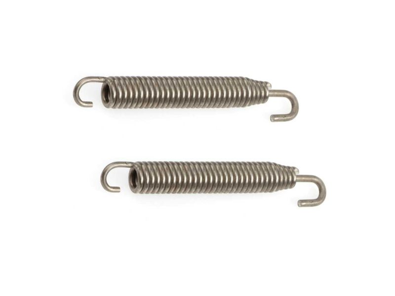 Ressorts de traction d'échappement RFX Race acier inox - 83mm - la paire