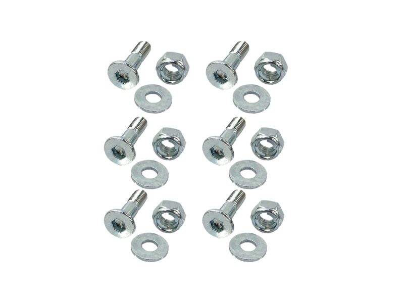 Kit visserie de couronne RFX Race M8 x 30mm - 6 pièces