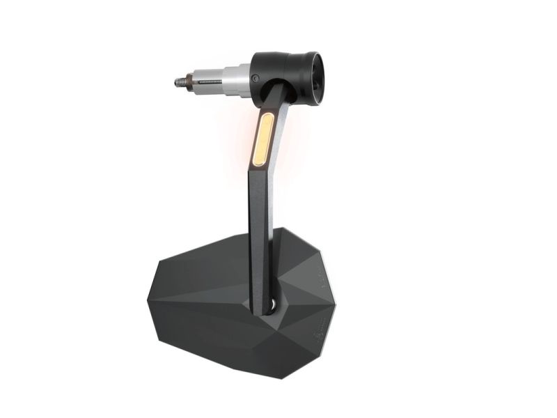 Rétroviseur embout de guidon HIGHSIDER Stealth-Rim X7 avec clignotant LED